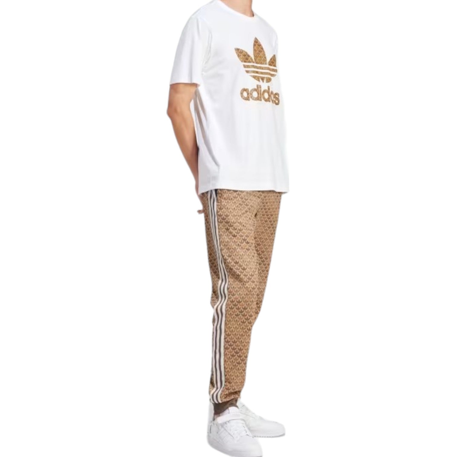 Adidas T-shirt Classic Monogram Graphic Uomo