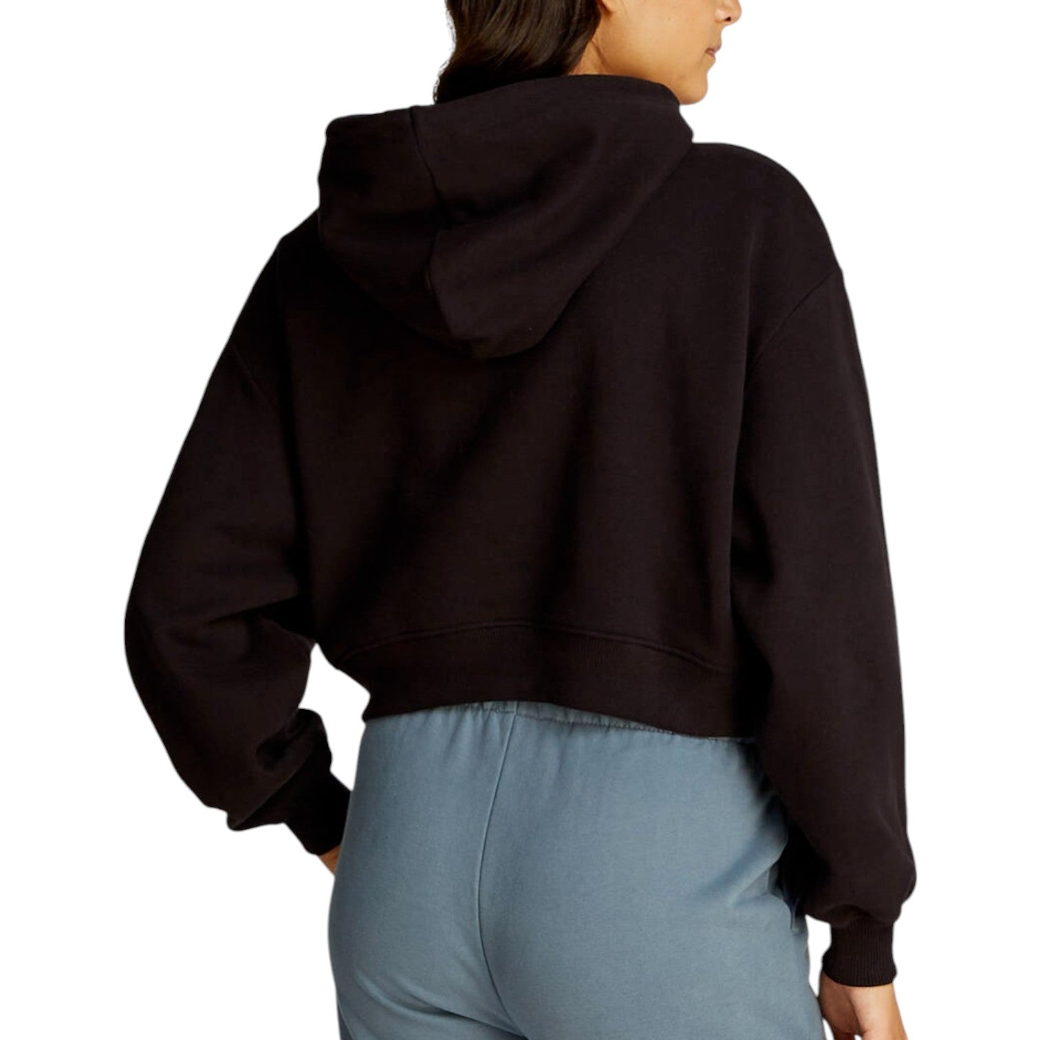 Calvin Klein Felpa con Cappuccio Crop Donna