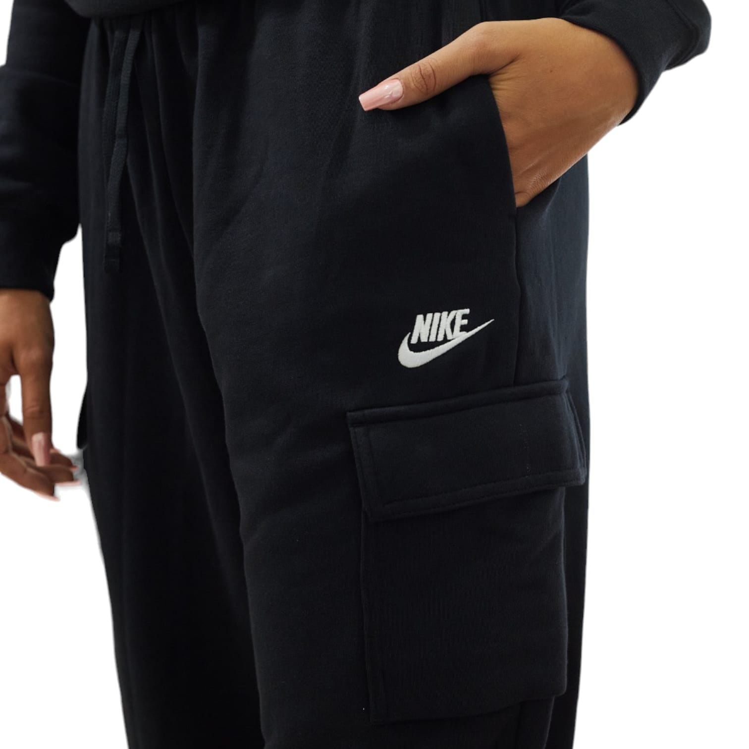 Nike Pantalone Tuta Club Fleece Cargo Donna