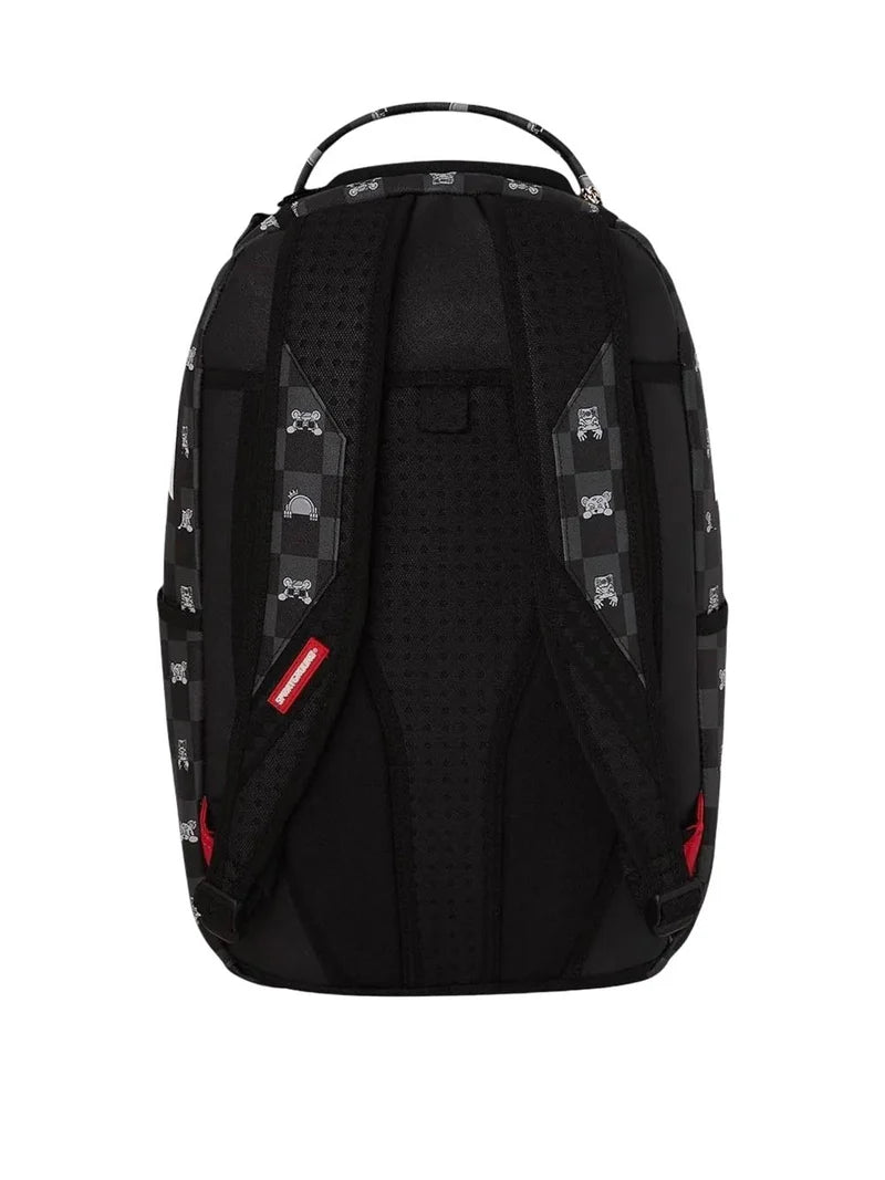 Zaino Sprayground Gray Peeking Character Check DLXSV