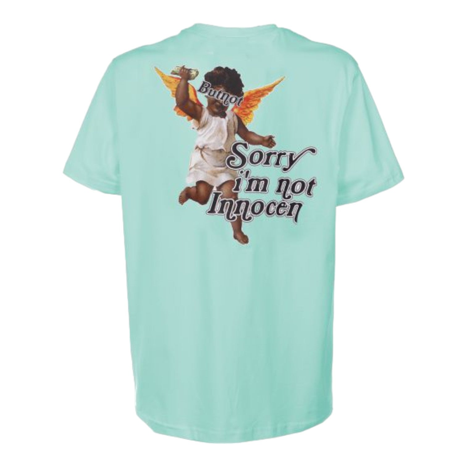 Butnot T-Shirt Con Stampa Angelo Retro Uomo