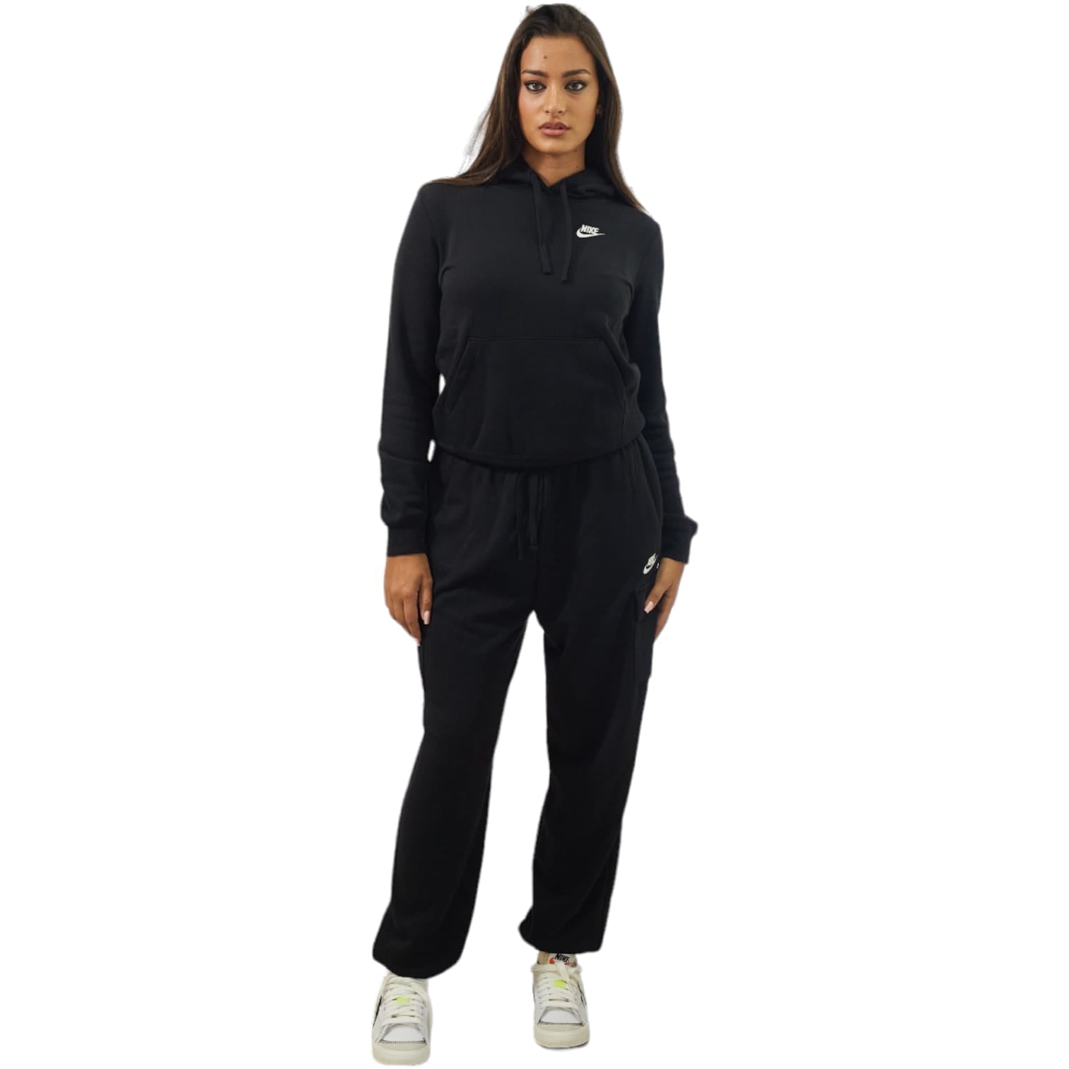 Nike Pantalone Tuta Club Fleece Cargo Donna