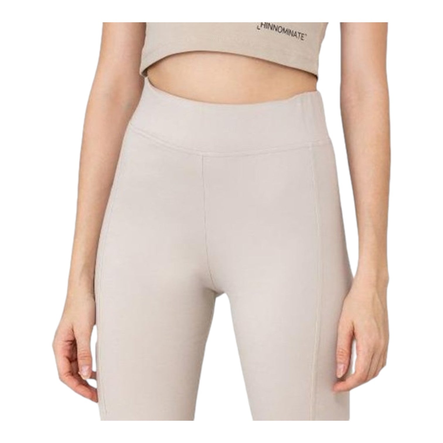 HINNOMINATE Leggings In Punto Milano Con Spacco donna