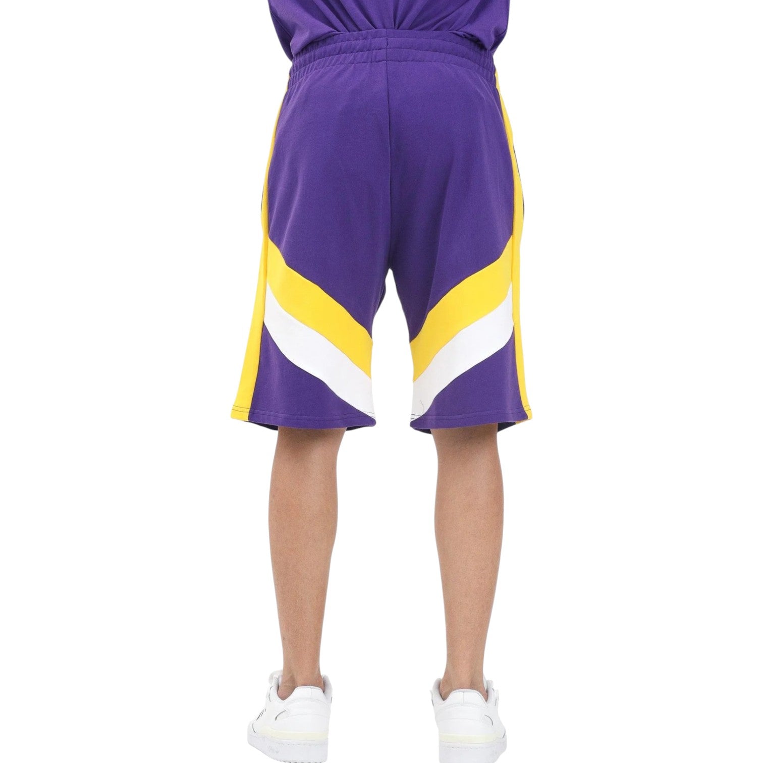 NEW ERA Shorts sportivo LA Lakers NBA Panel Uomo