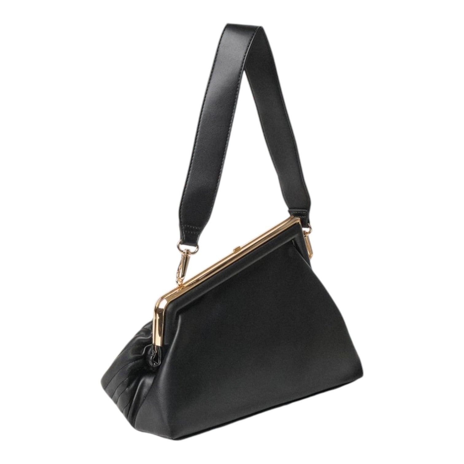 Gaelle Maxi Pochette Matelasse Con Logo Strass Donna