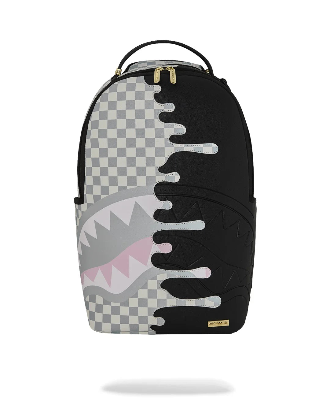 Zaino Sprayground CREAM CHECK UNFINISHED SHARK DLXSV BACKPACK