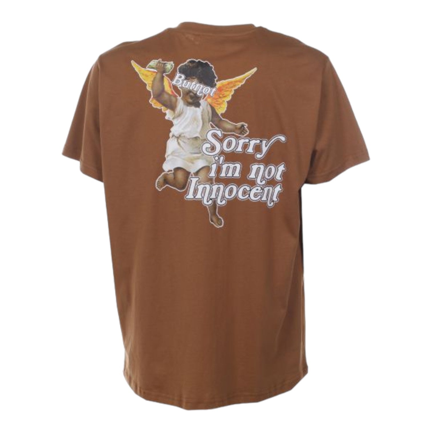 Butnot T-Shirt Con Stampa Angelo Retro Uomo