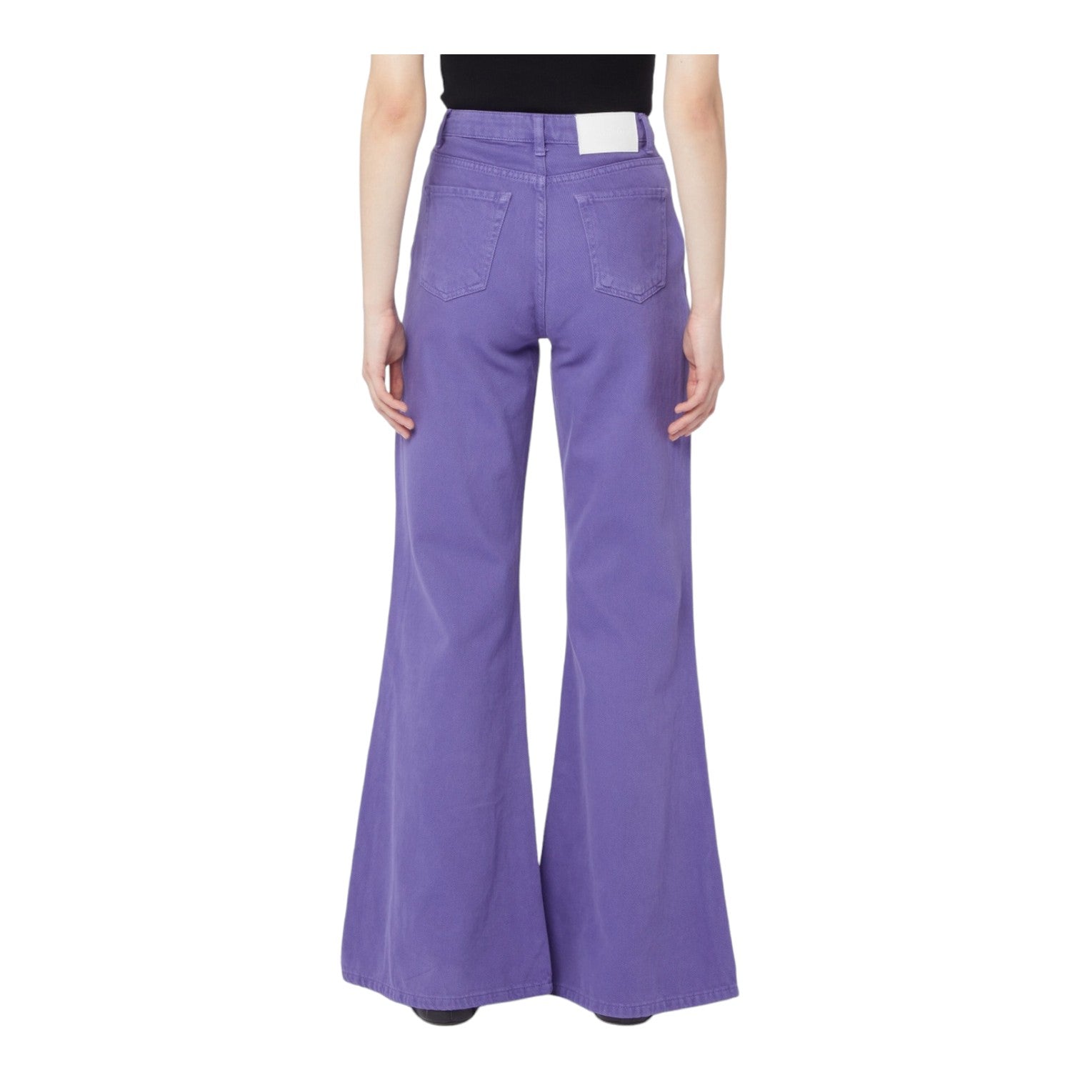 HINNOMINATE Pantaloni a zampa in denim donna