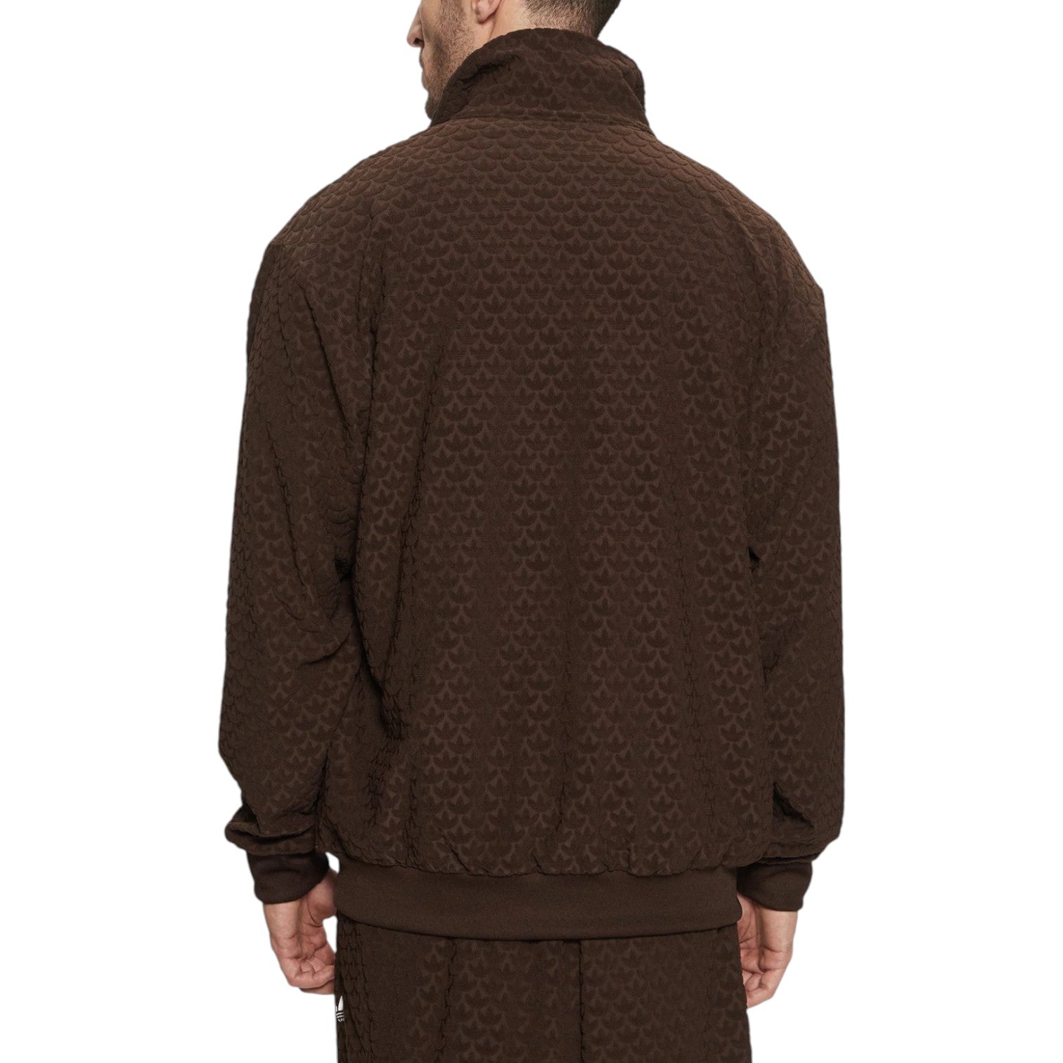 Adidas Felpa Con Zip Monogram Loose Fit Uomo