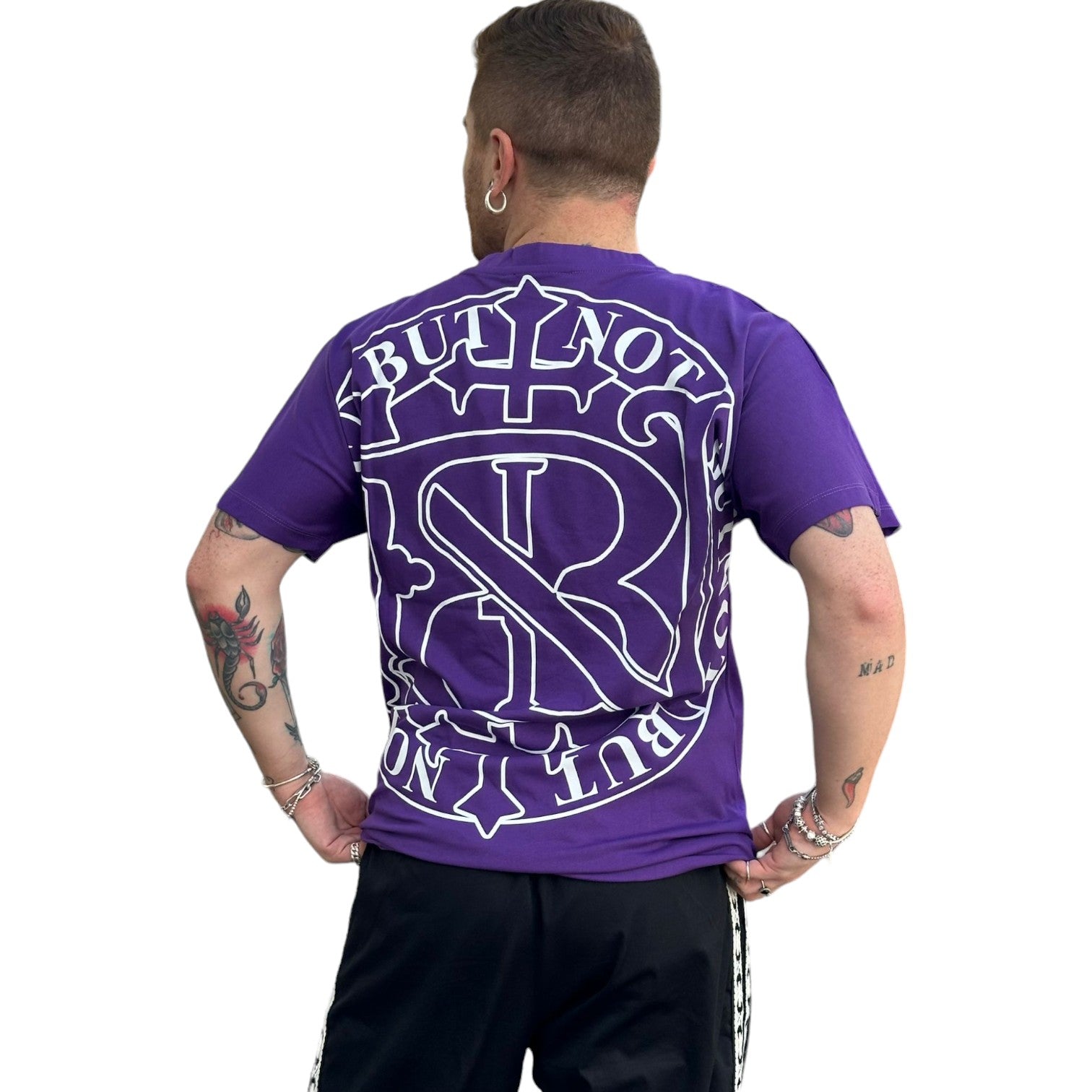 Butnot T-Shirt Con Stampa Gotica Uomo