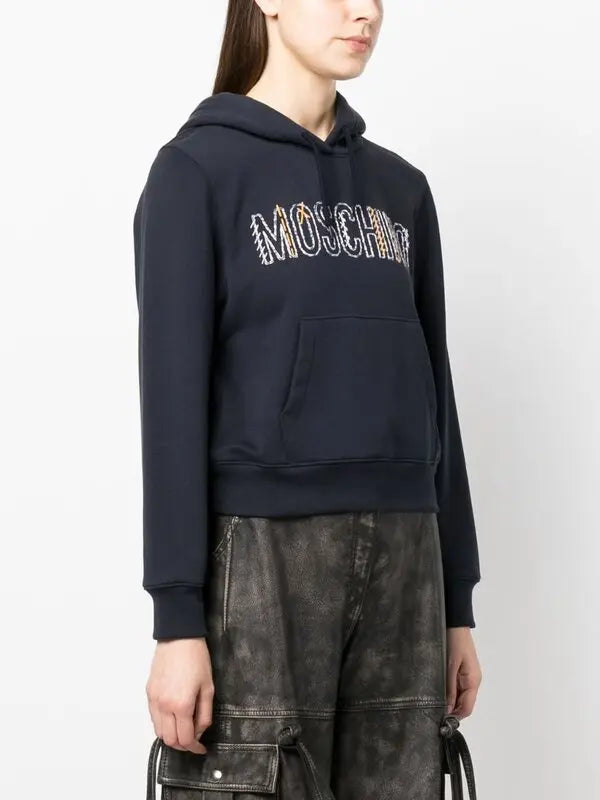 Moschino Couture Felpa con Cappuccio