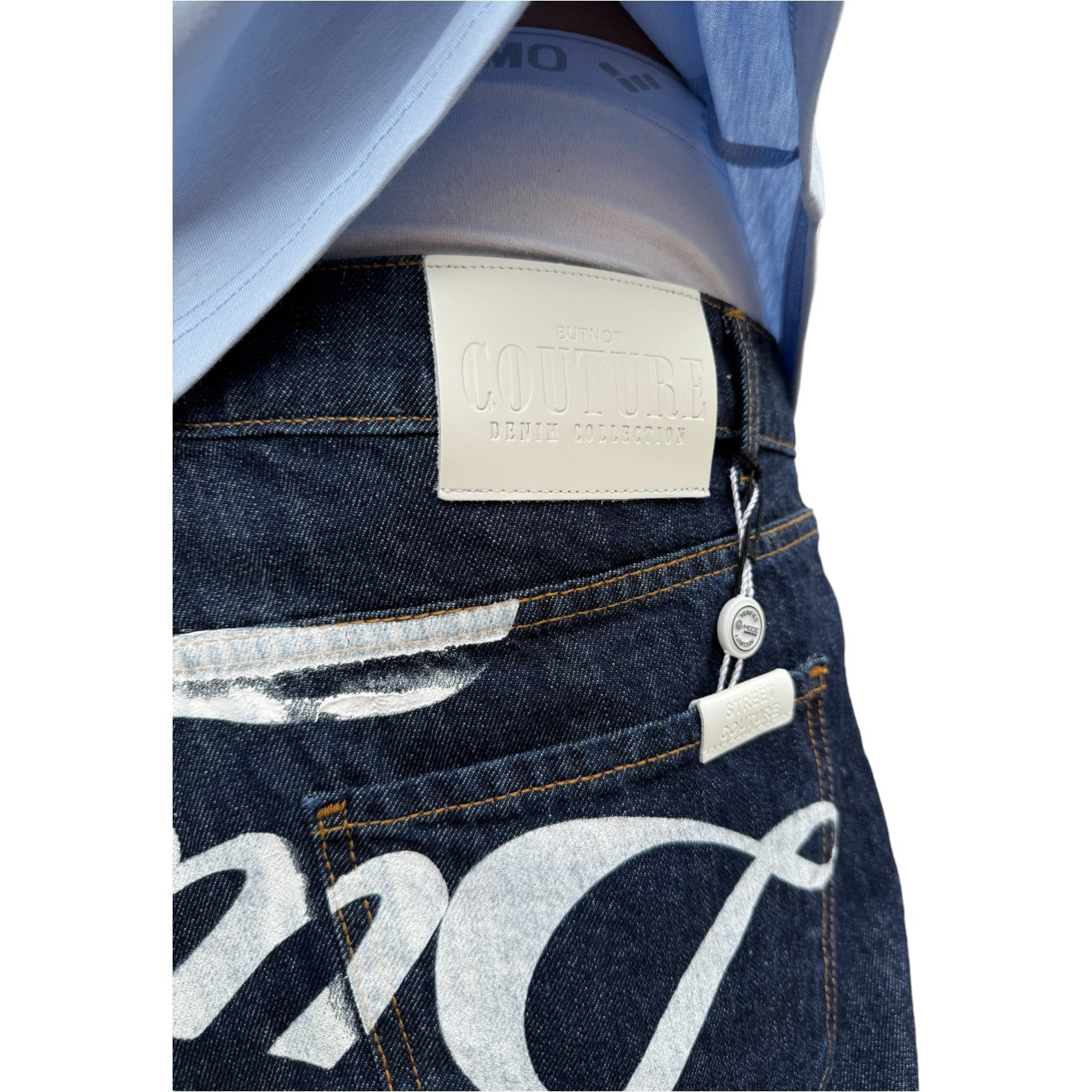 Butnot Bermuda in Jeans Uomo