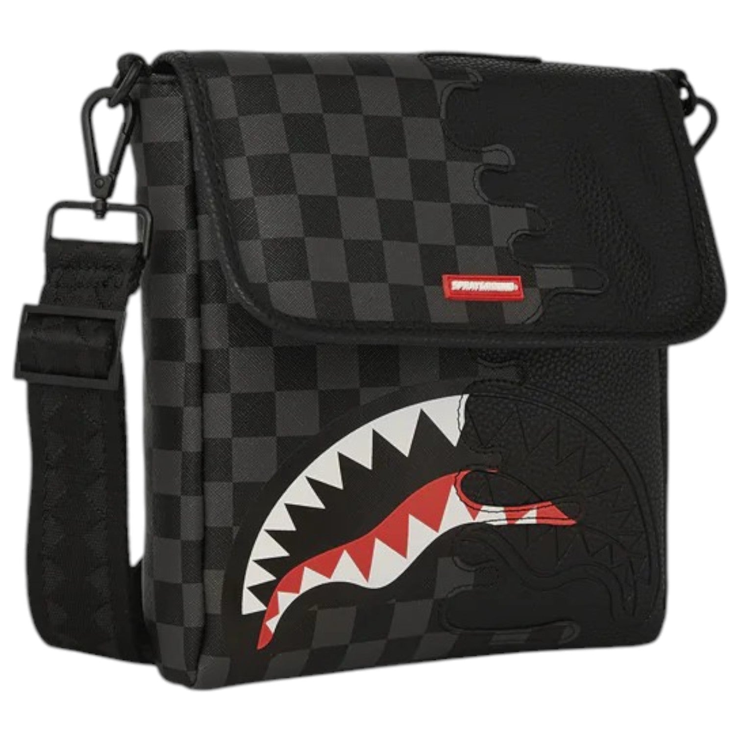 Tracolla Sprayground Unfinished Shark Messenger Slink Unisex