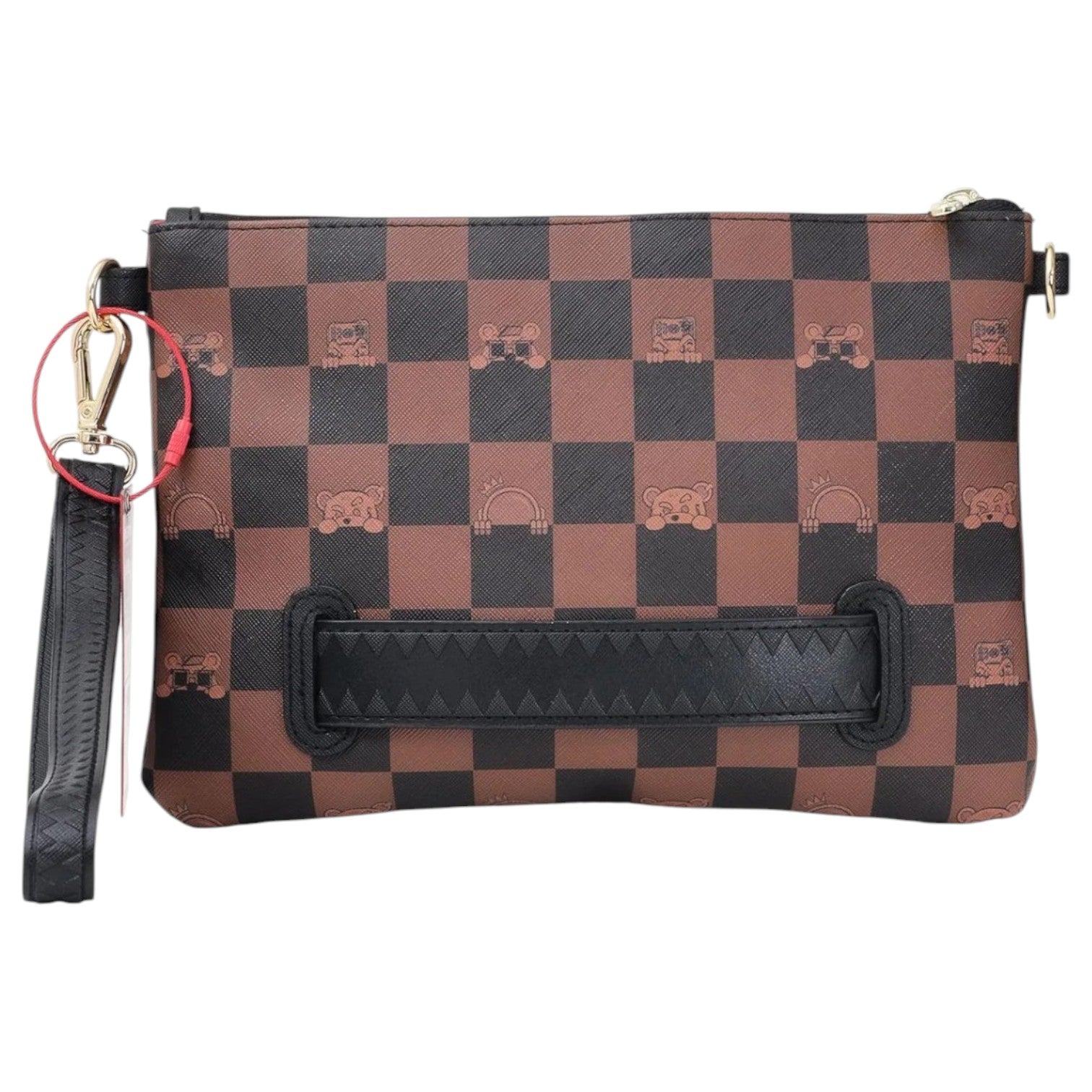 Pochette Sprayground Peeking Character Check Unisex