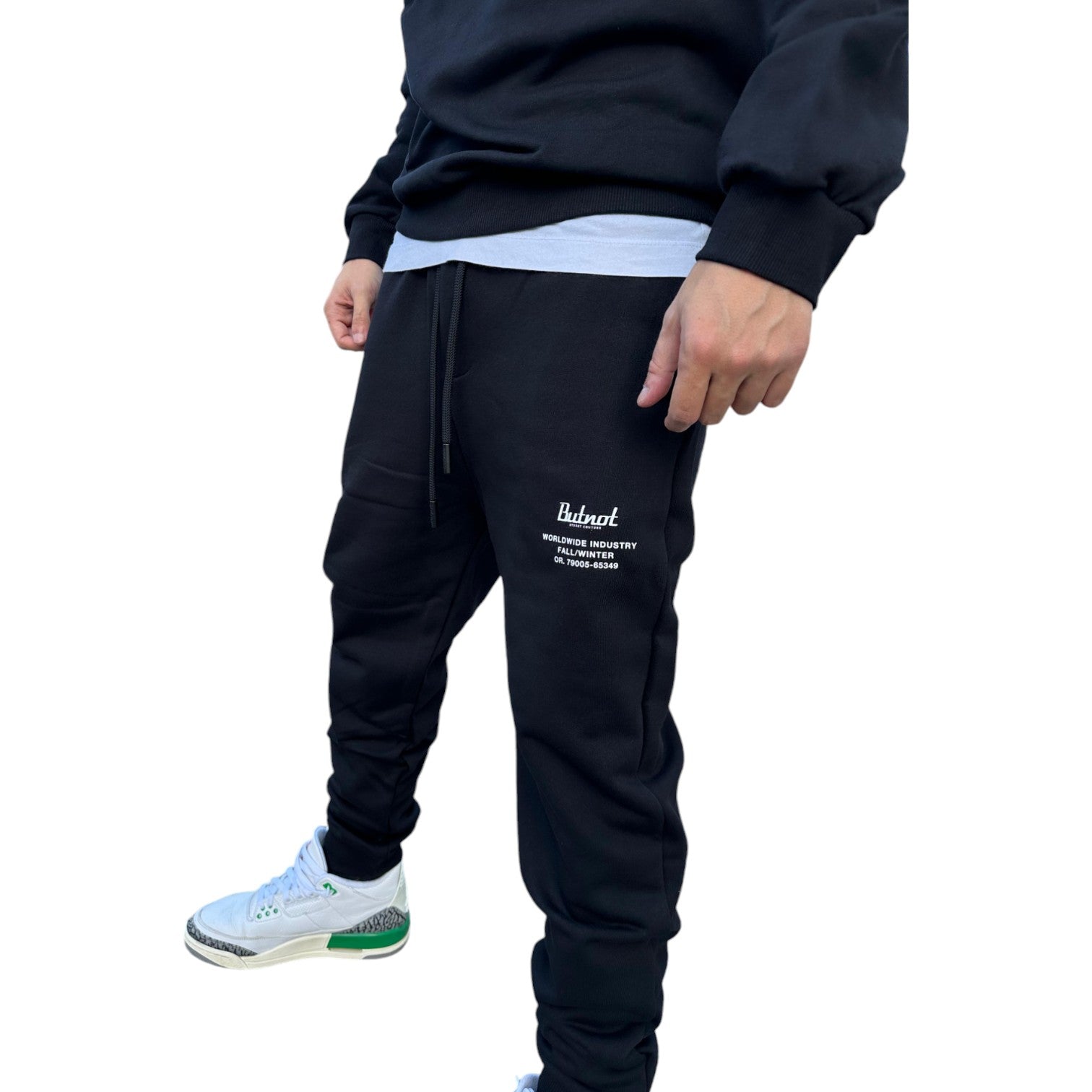 ButNot Pantalone Con Ricamo e Stampa Uomo