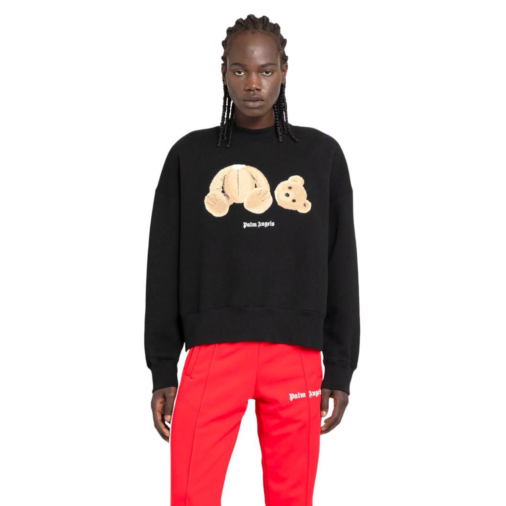Palm Angels Felpa Girocollo Bear Unisex