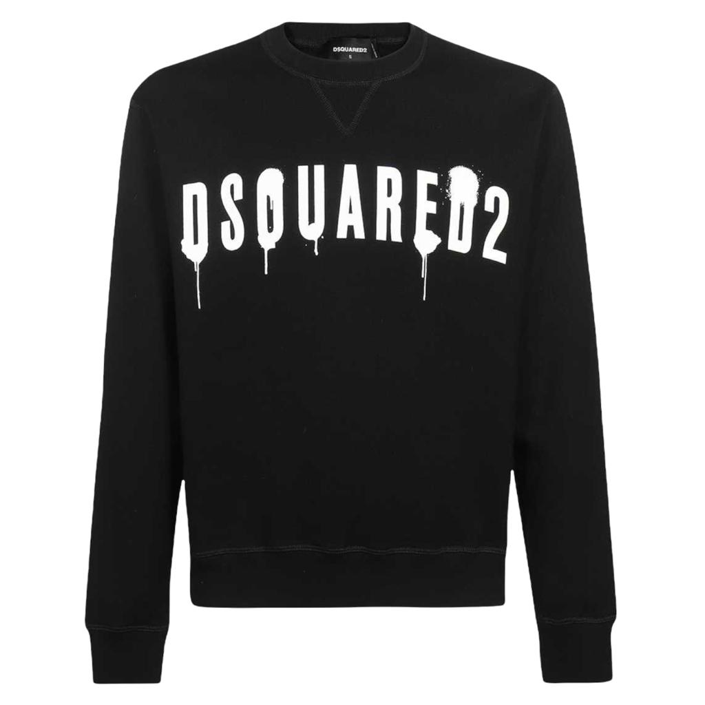 Felpa Uomo Logo Dsquared2