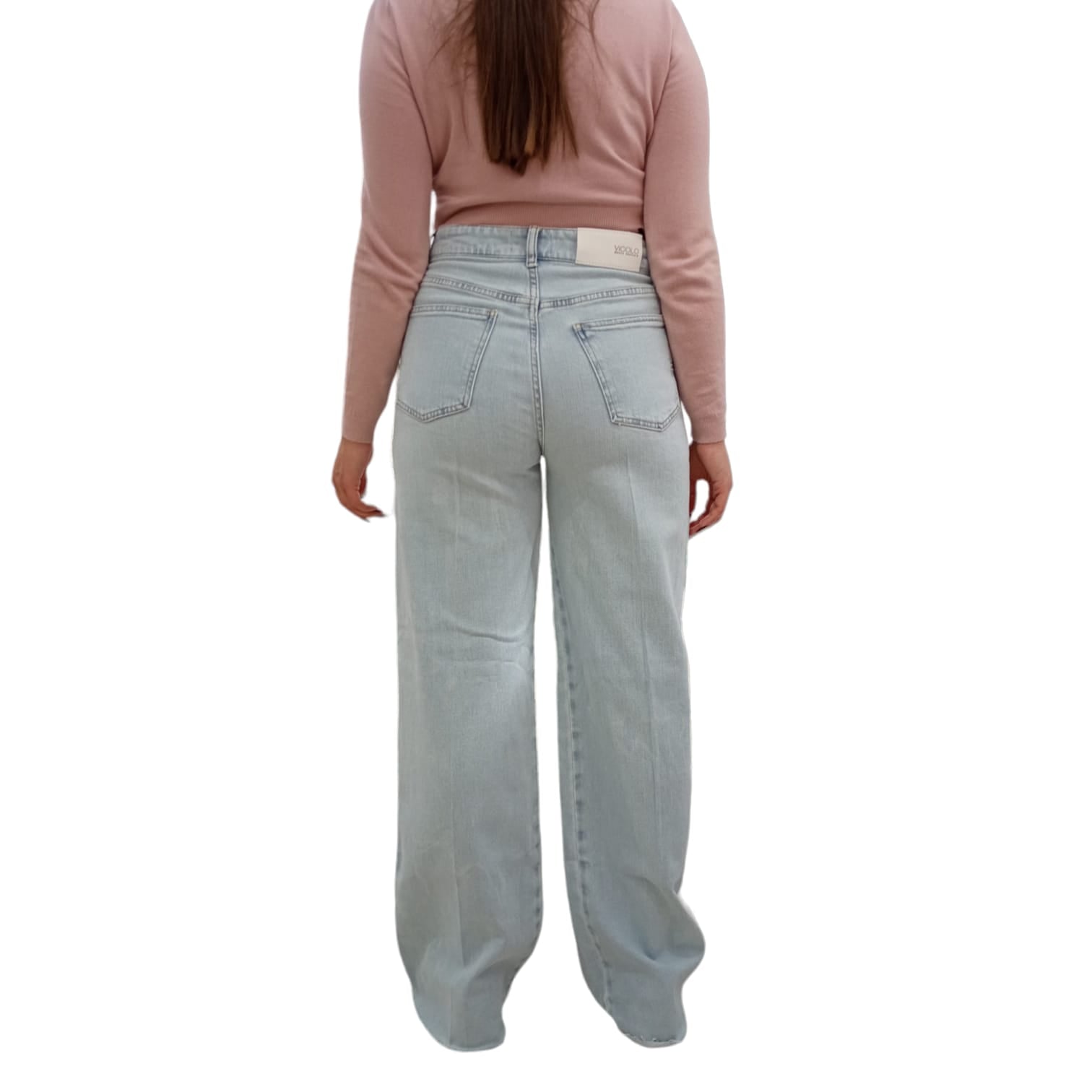 Vicolo Jeans Fondo Ampio Donna