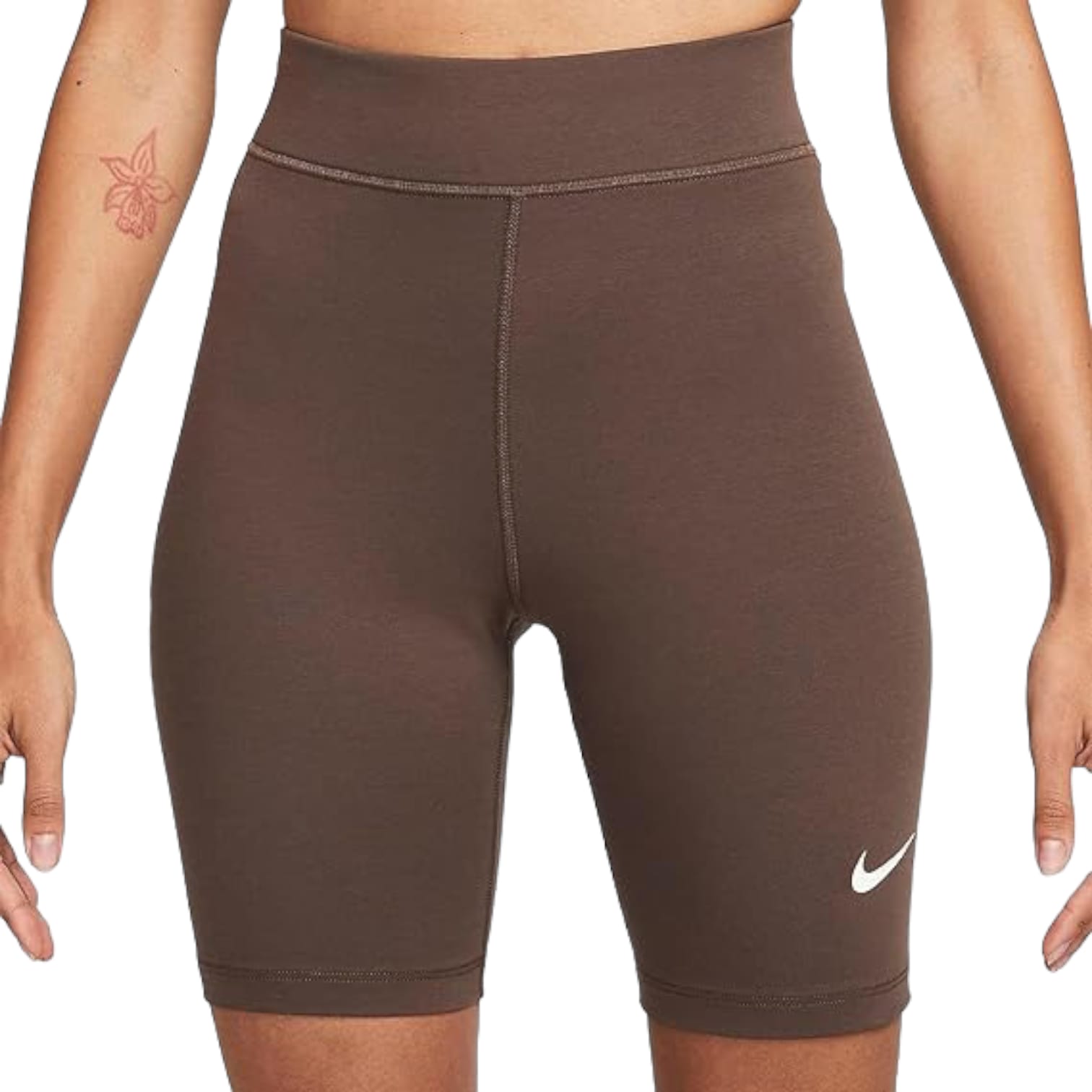 Nike Pantaloncini a Vita Alta Donna