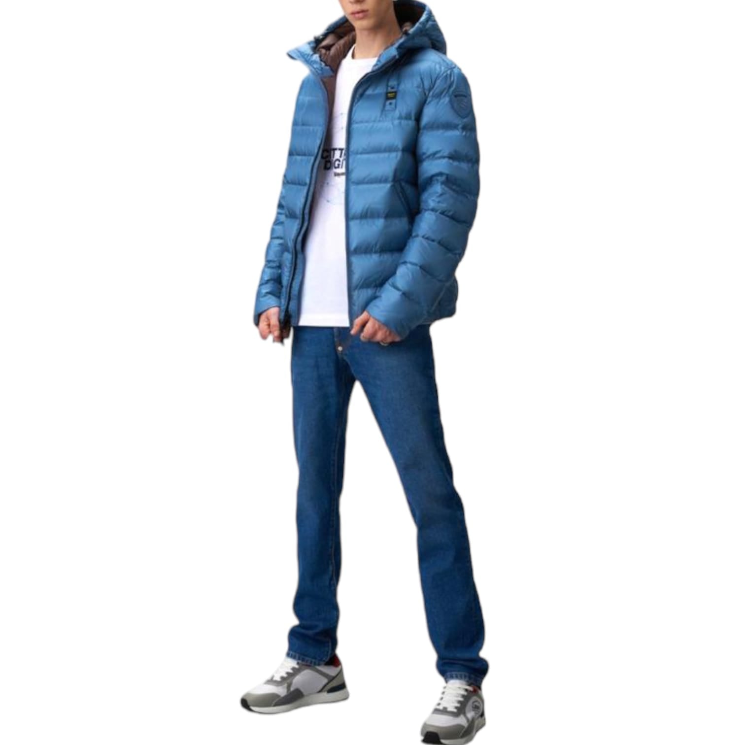 Blauer Piumino con cappuccio Sergio Uomo