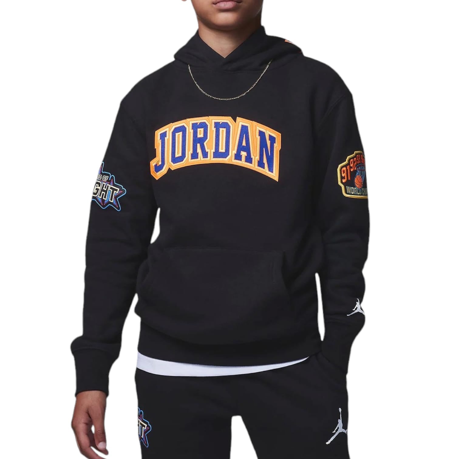 Jordan Felpa Con Cappuccio Bambino