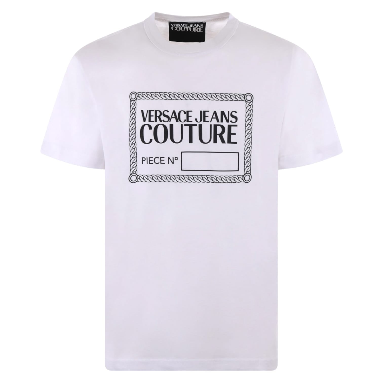 Versace Couture T-Shirt Piece Rubber Uomo