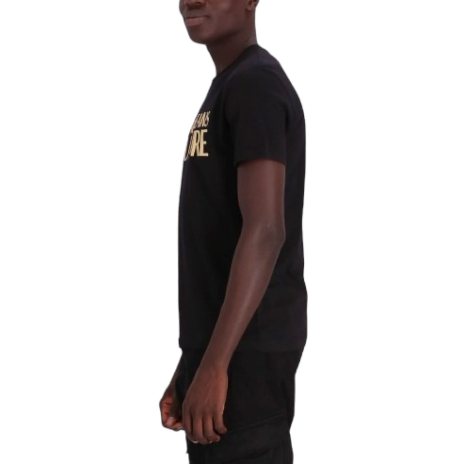 Versace Couture T-Shirt Logo Thick Foil Uomo