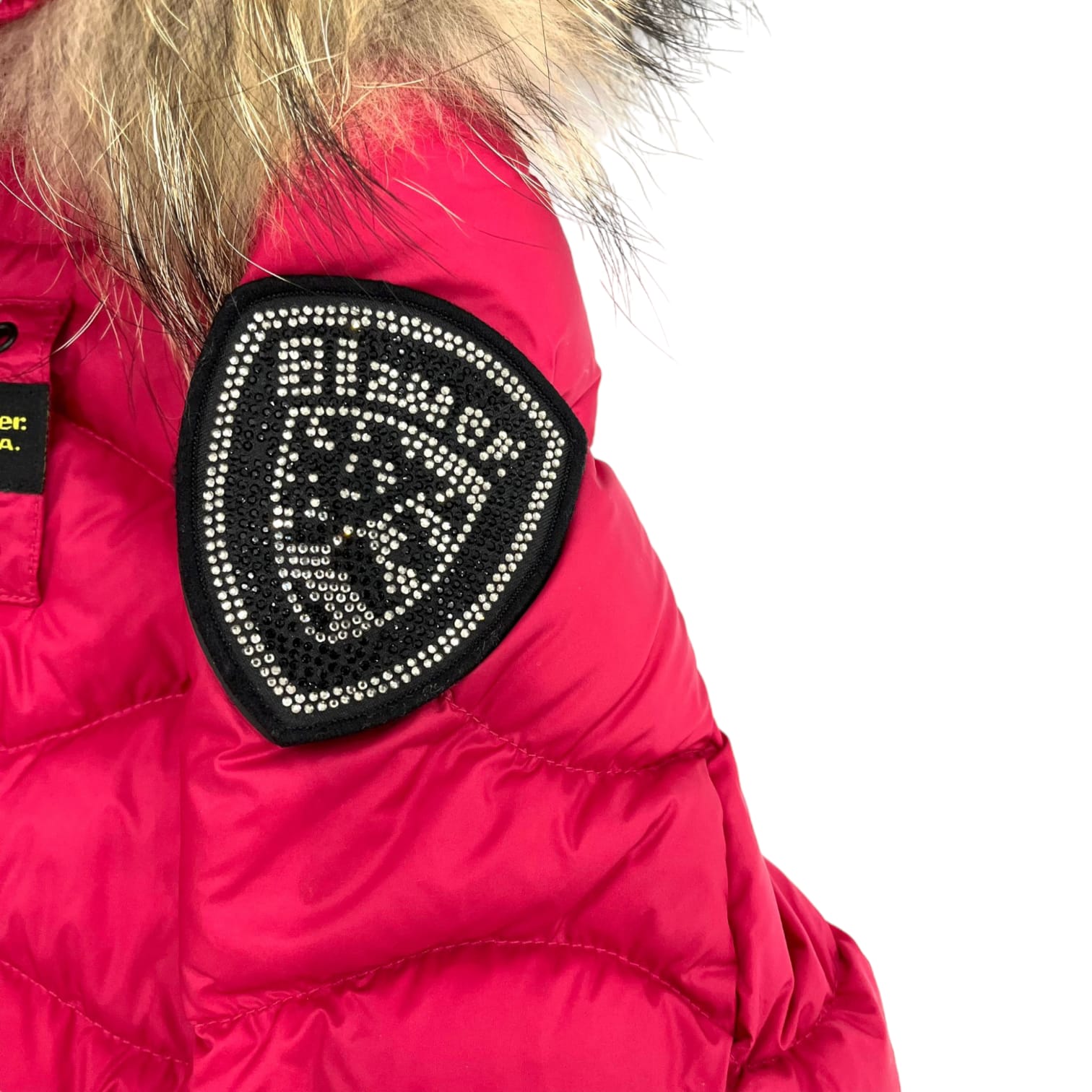 Blauer Piumino ad onde Lydia Donna