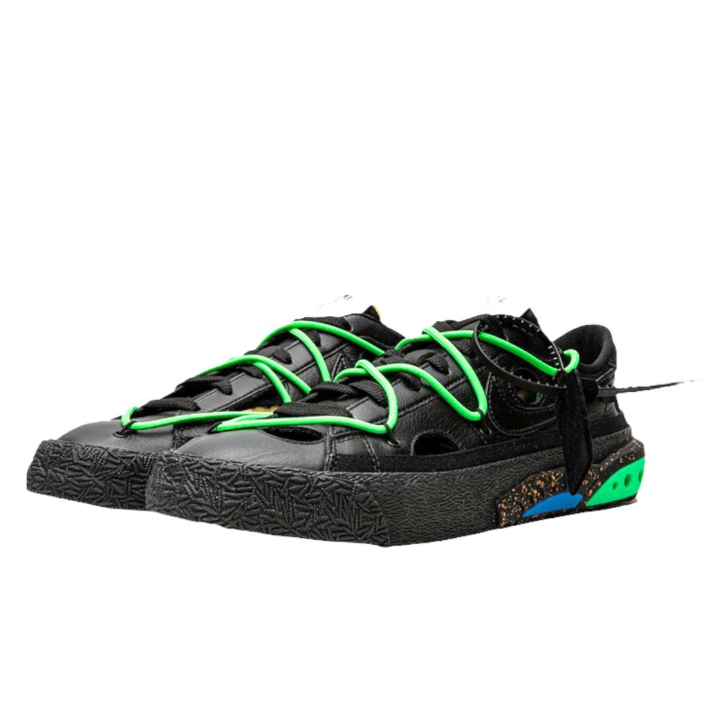 Nike Blazer Low 77 Off-White Electro Green
