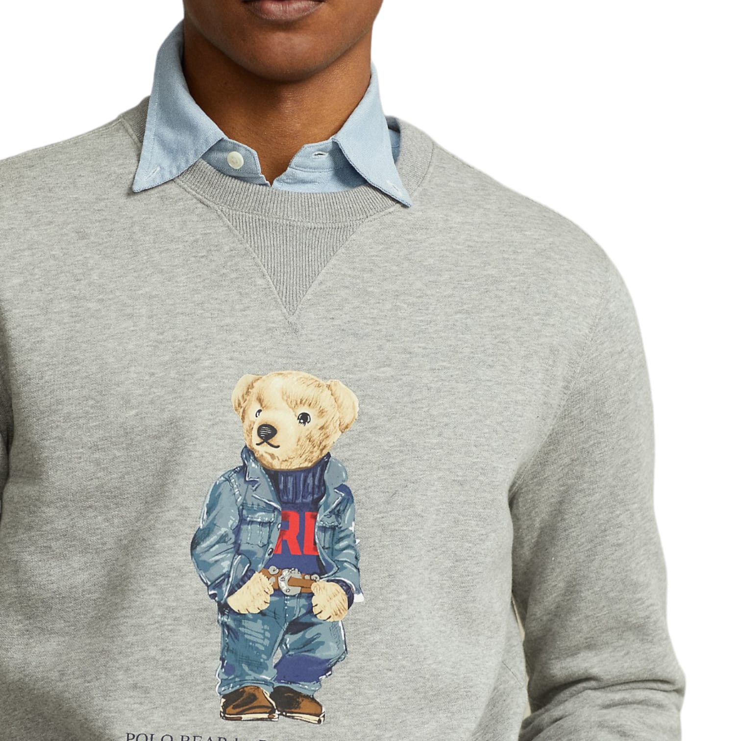 Ralph Lauren Felpa Bear Uomo
