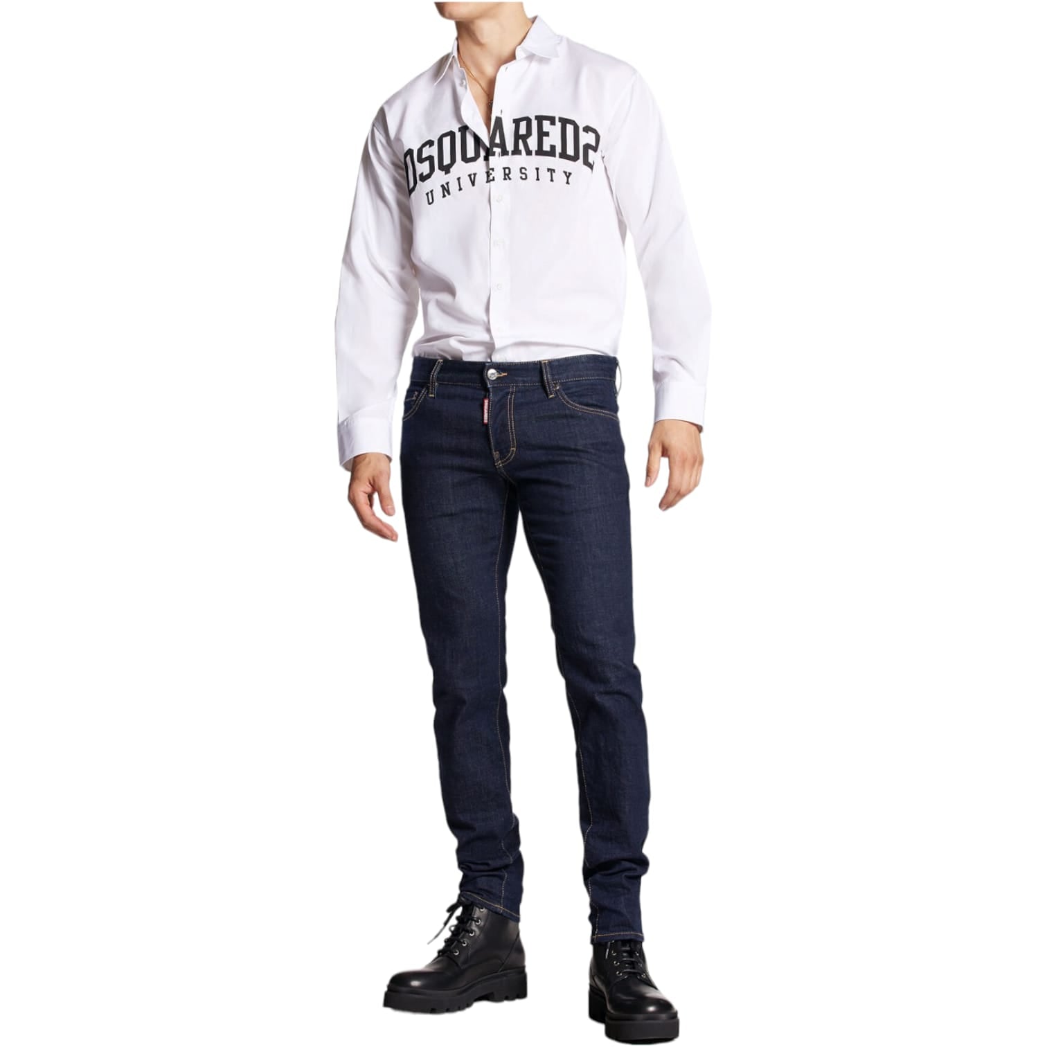 Dsquared Dark Rinse Wash Jeans Uomo