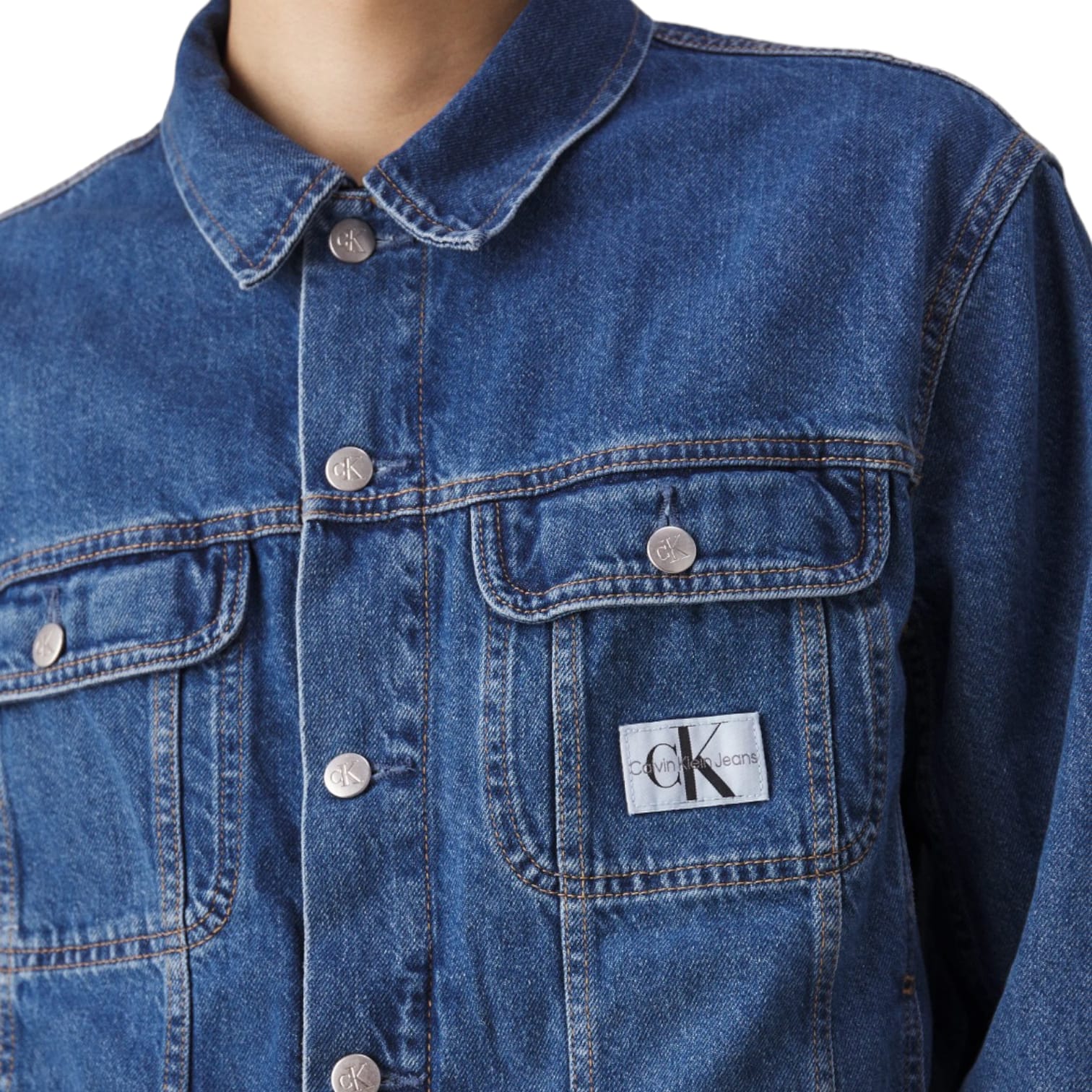 Calvin Klein Giacca Di Jeans Uomo