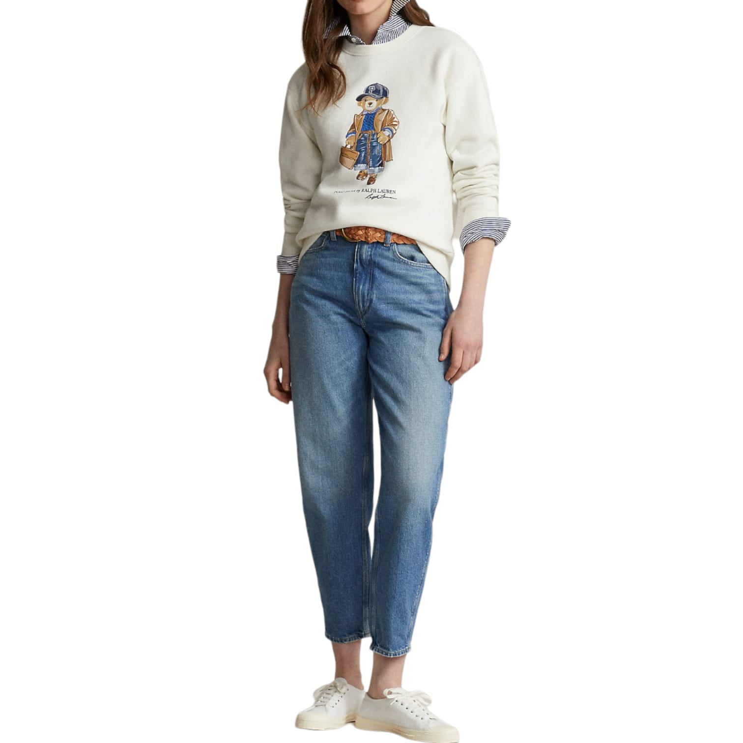 Ralph Lauren Felpa Bear Donna