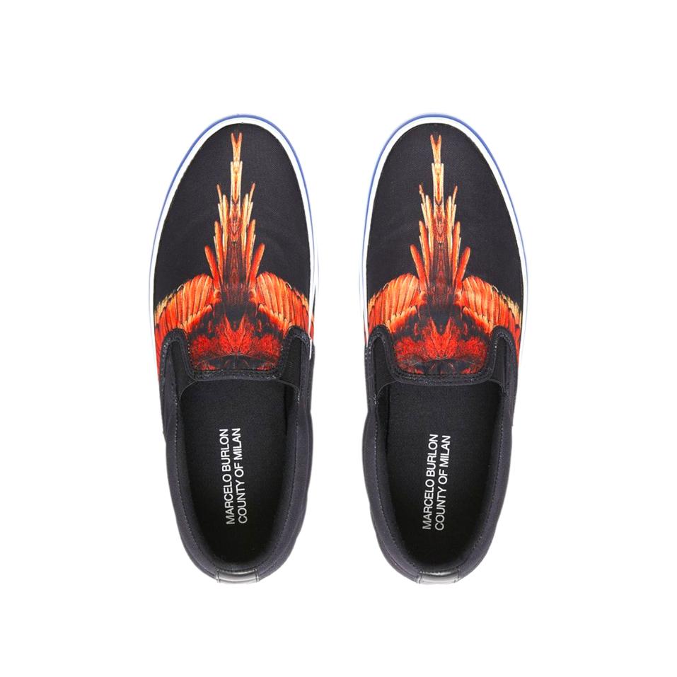 Marcelo Burlon Scarpe Slipon Logo Unisex