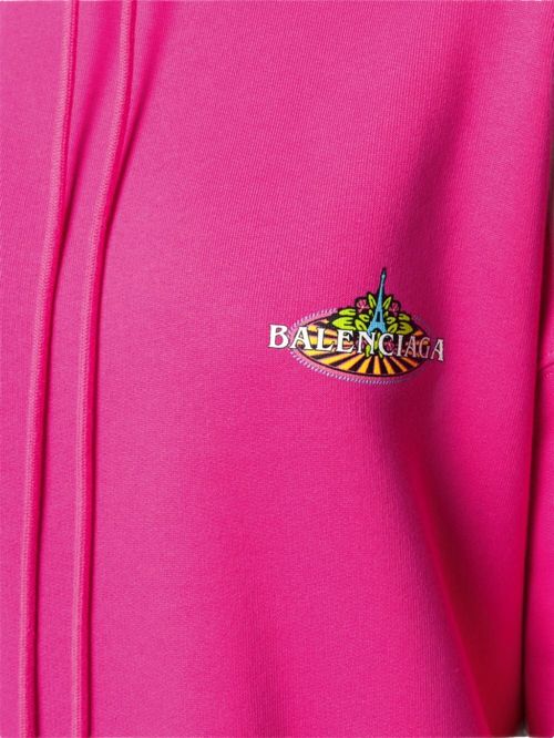 Balenciaga Felpa con cappuccio Bonjour