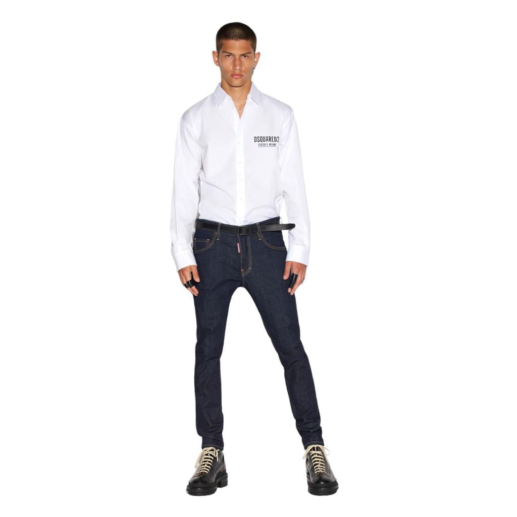 Dsquared Jeans Uomo Dark Prince Wash Skater