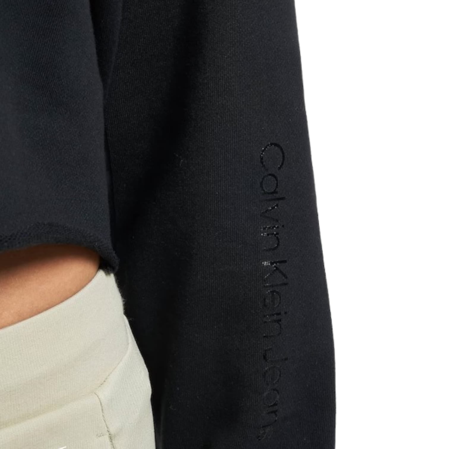 Calvin Klein Felpa Cropped Donna