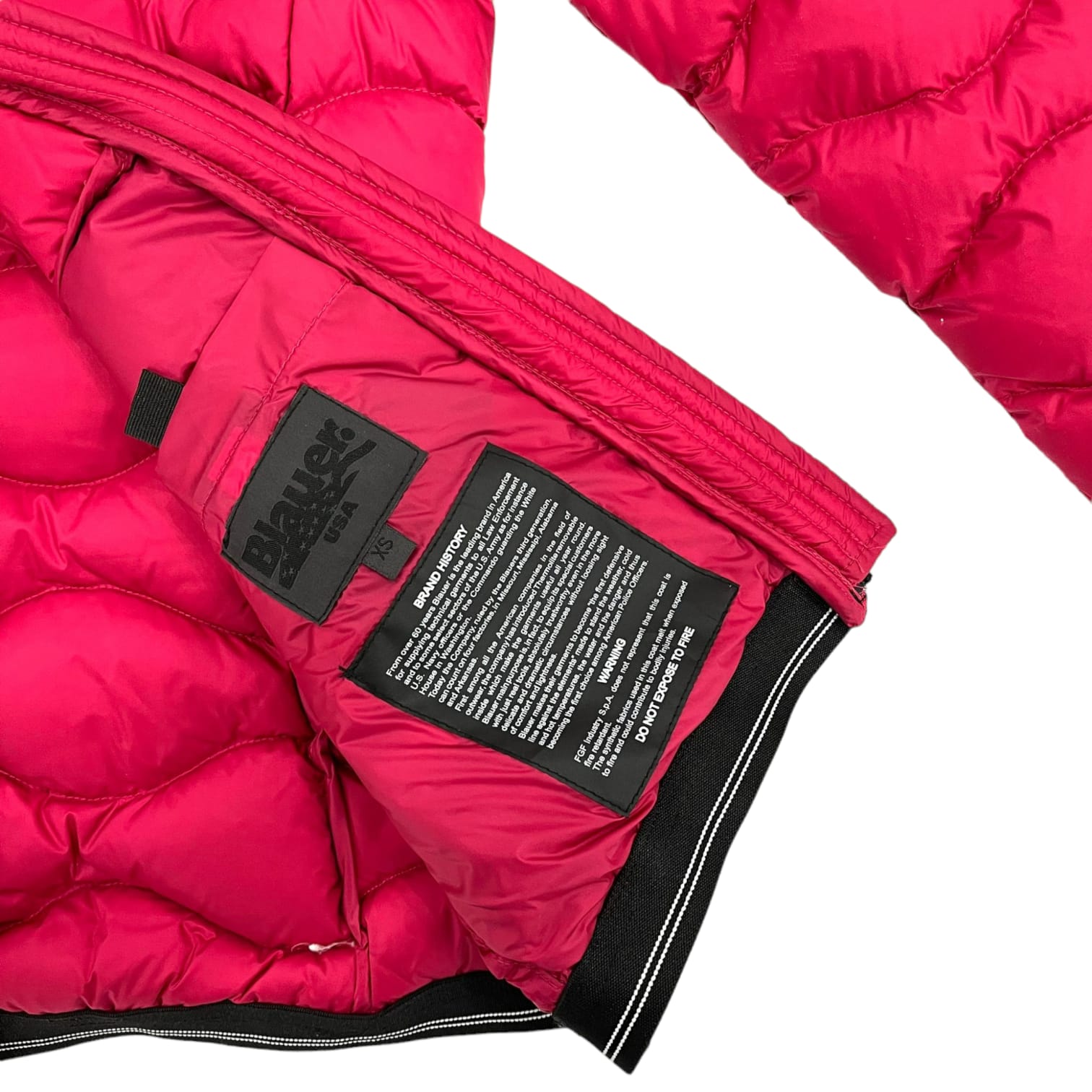 Blauer Piumino ad onde Lydia Donna