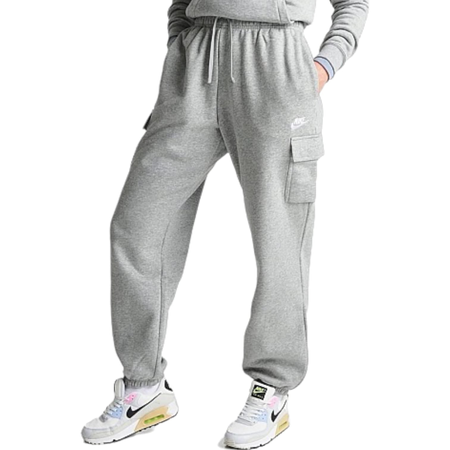 Nike Pantalone Tuta Club Fleece Cargo Donna