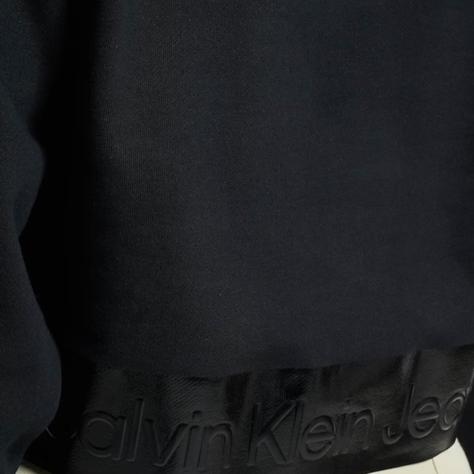 Calvin Klein Felpa Cropped Donna