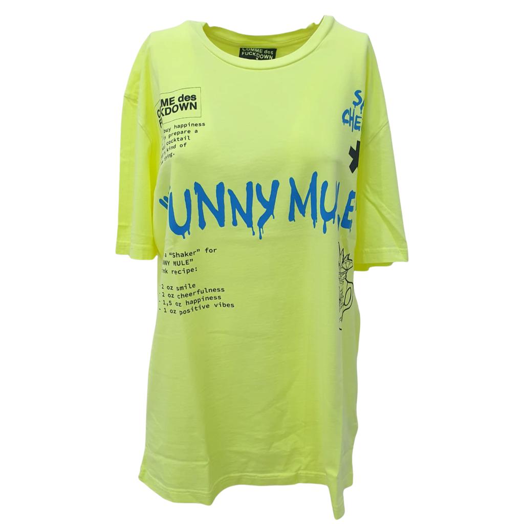 Comme Des Fuckdown T-shirt  Lunga Donna