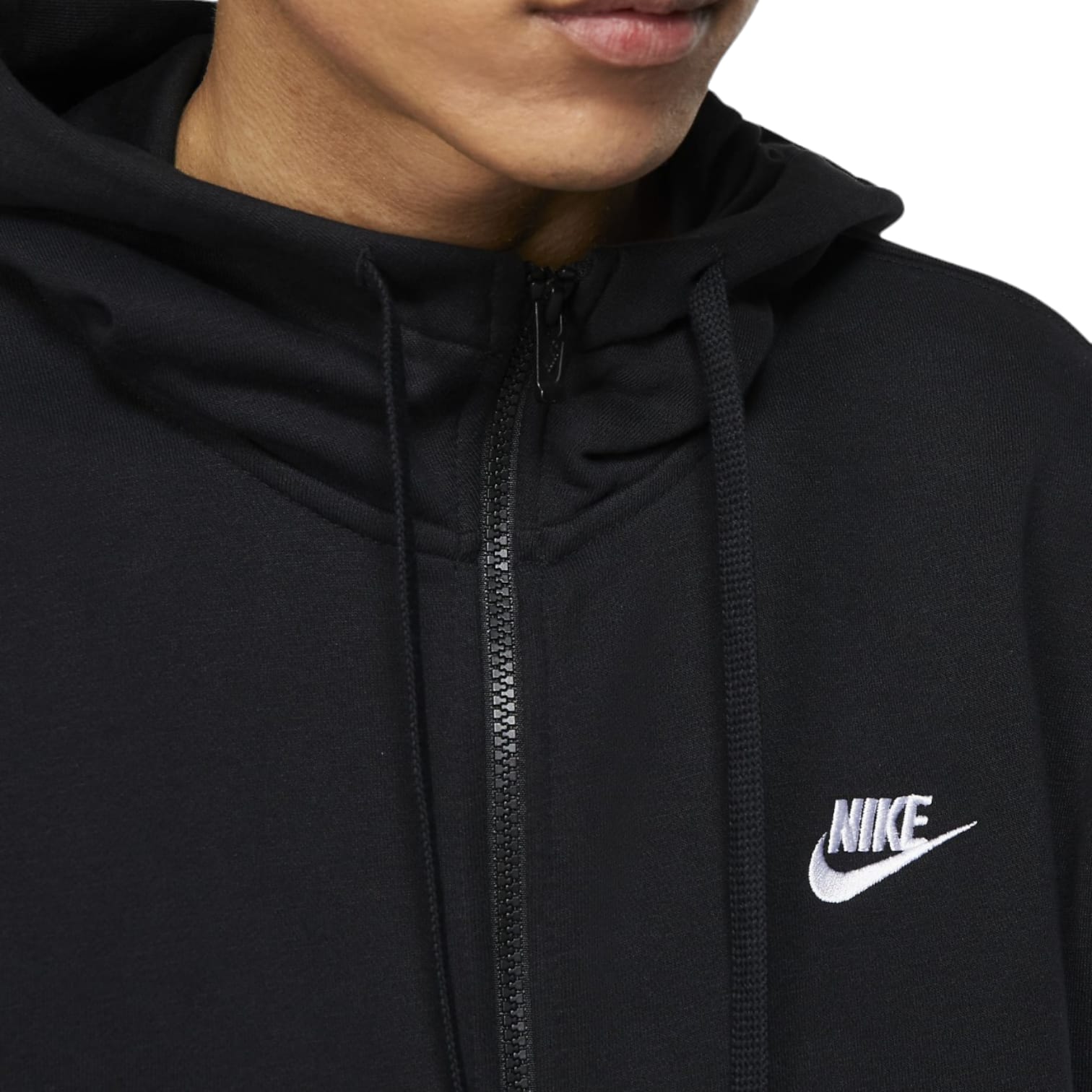 Nike Felpa con zip Sportswear Club Fleece Uomo