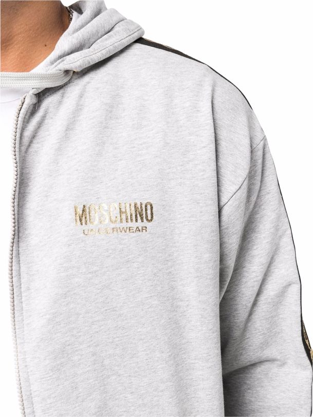 Moschino Felpa con zip Uomo