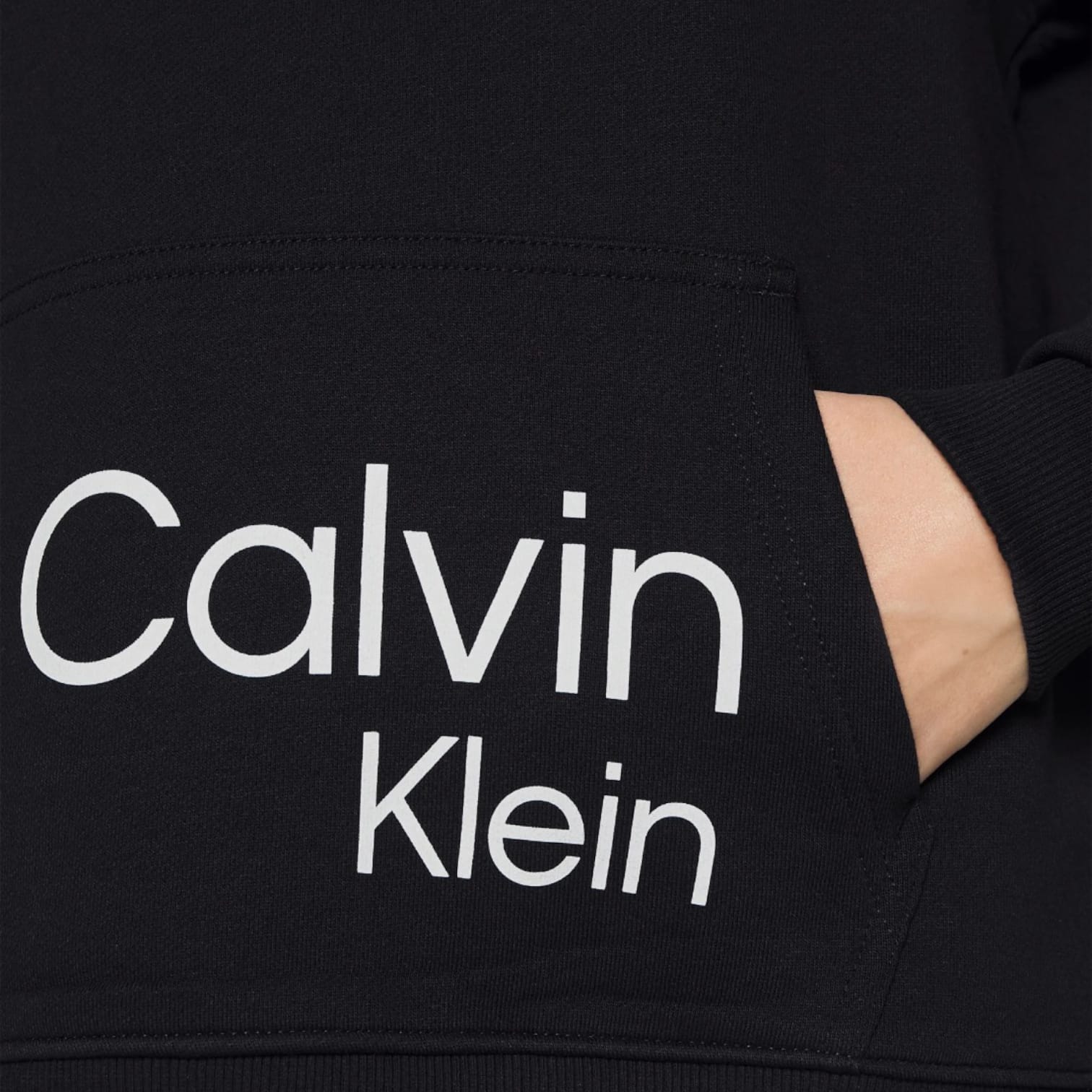Calvin Klein Felpa con Cappuccio Oversize Donna