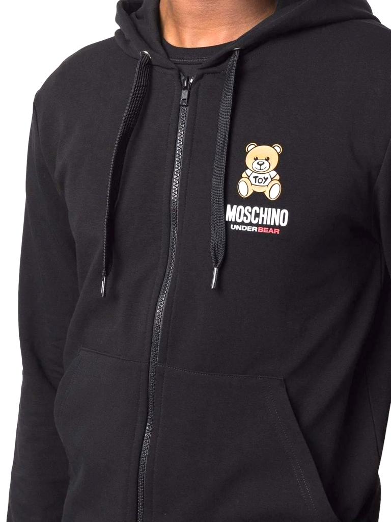 Moschino Felpa Logo Bear Uomo